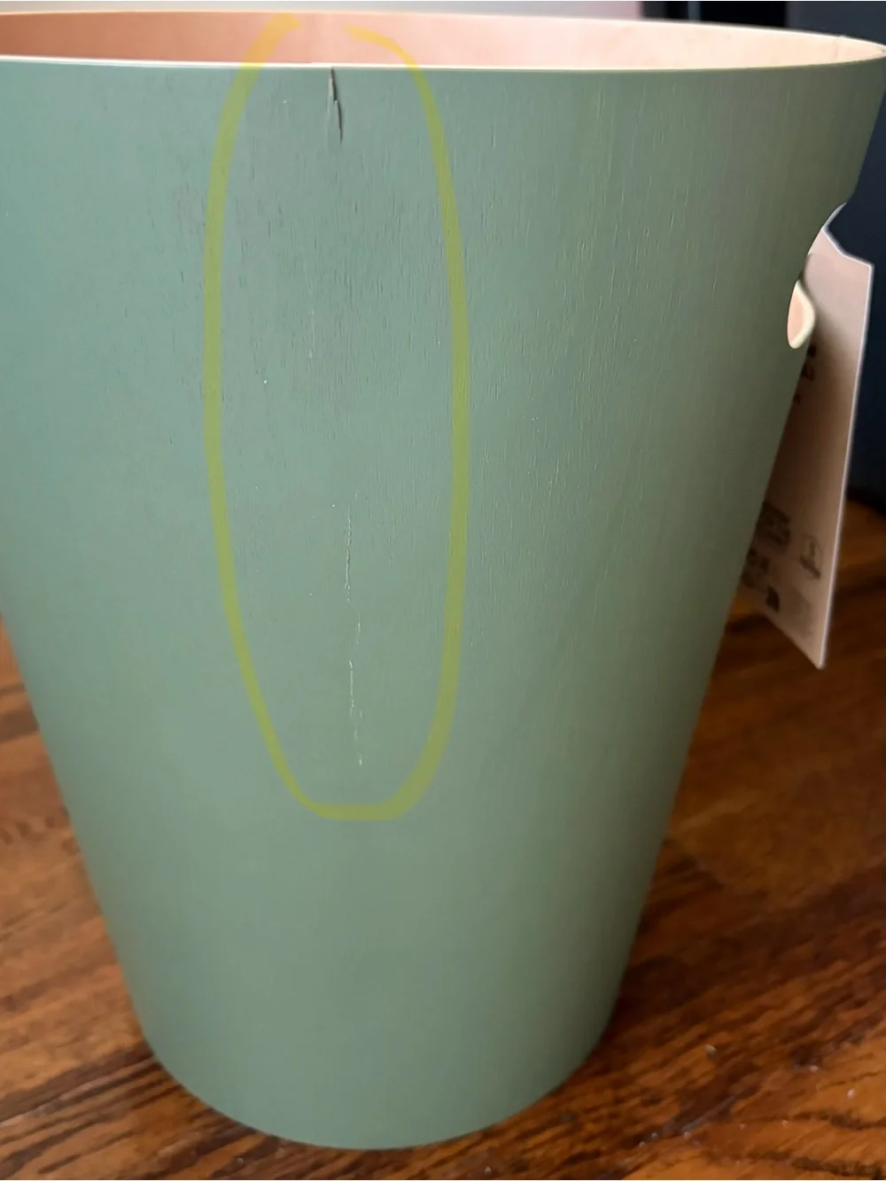 NEW Umbra Woodrow Small Trash Bin